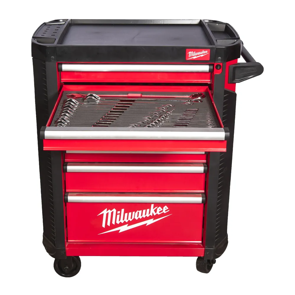 Milwaukee Szafka na kółkach Filled 30" / 78 CM z 7 szufladami, stalowa, wersja standardowa UE 4932498185