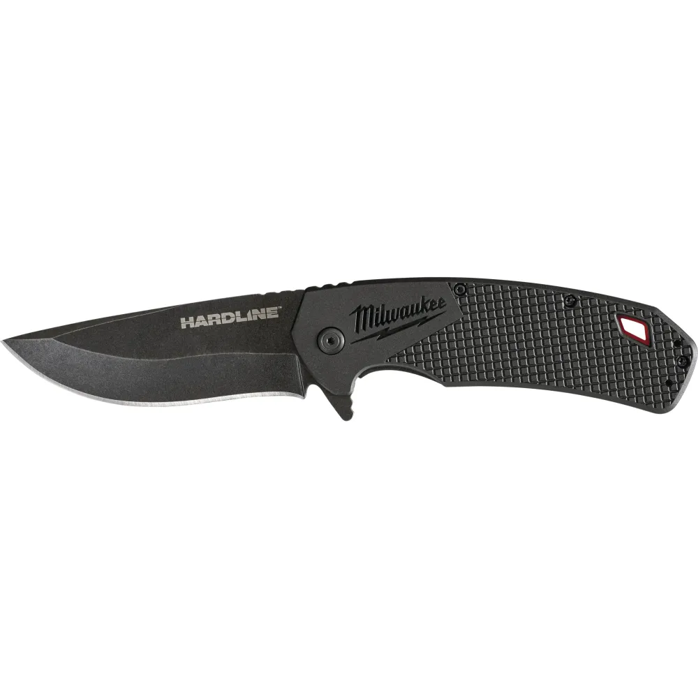Milwaukee Noże składane Hardline Nóż składany Hardline Gładki 89 mm - 1 szt. 4932492453