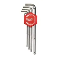 Milwaukee Hex Key Zestaw kluczy imbusowych 9 szt. 4932478621