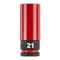 Milwaukee Nasadka samochodowa Hex Nasadka sześciokątna ShW 1/2" Auto 21mm - 1 szt. 4932493373