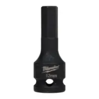Milwaukee Nasadki udarowe ½" HEX bit nasadka udarowa HEX12 1/2" 4932478067