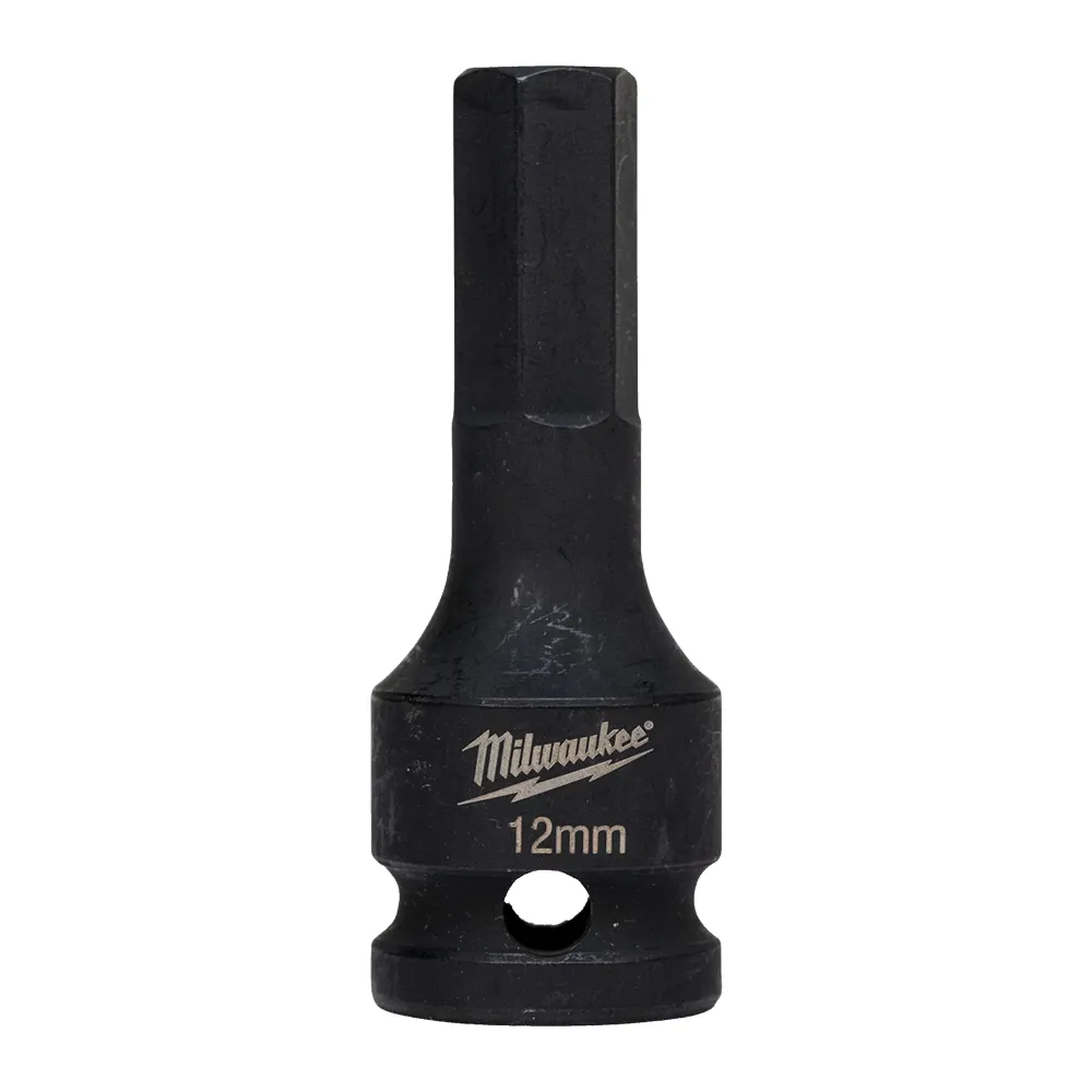 Milwaukee Nasadki udarowe ½" HEX bit nasadka udarowa HEX12 1/2" 4932478067