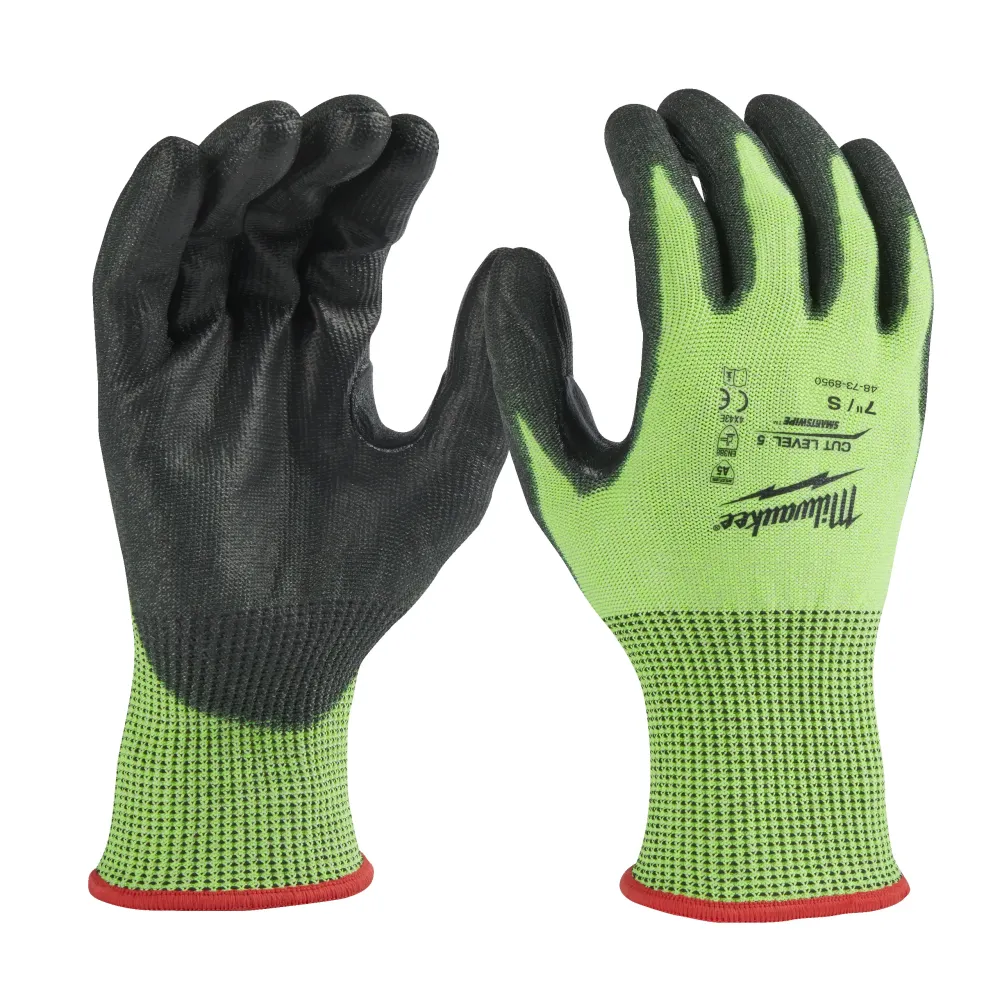 Milwaukee Hi-Vis Cut E Gloves Hi-Vis Cut E Gloves - 7/S - 1 szt. 4932479931