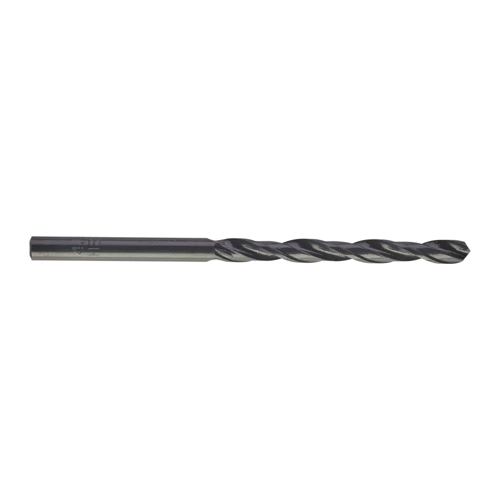Milwaukee Wiertła HSS DIN 338 walcowane z trzonkiem zredukowanym HSSR 4,5 x 80 - 10 szt. 4932363479