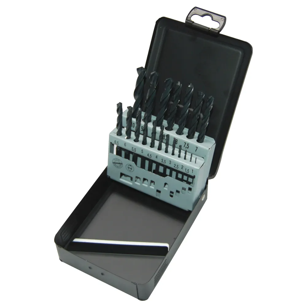 Milwaukee Zestaw wierteł HSS DIN 338 Rollforged z trzonkiem zredukowanym HSSR - 19 szt. 4932352468