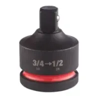 Milwaukee 3/4" adaptery/reduktorki udarowe II Adapter nasadki udarowej 3/4" do 1/2"-1 szt. 4932480405