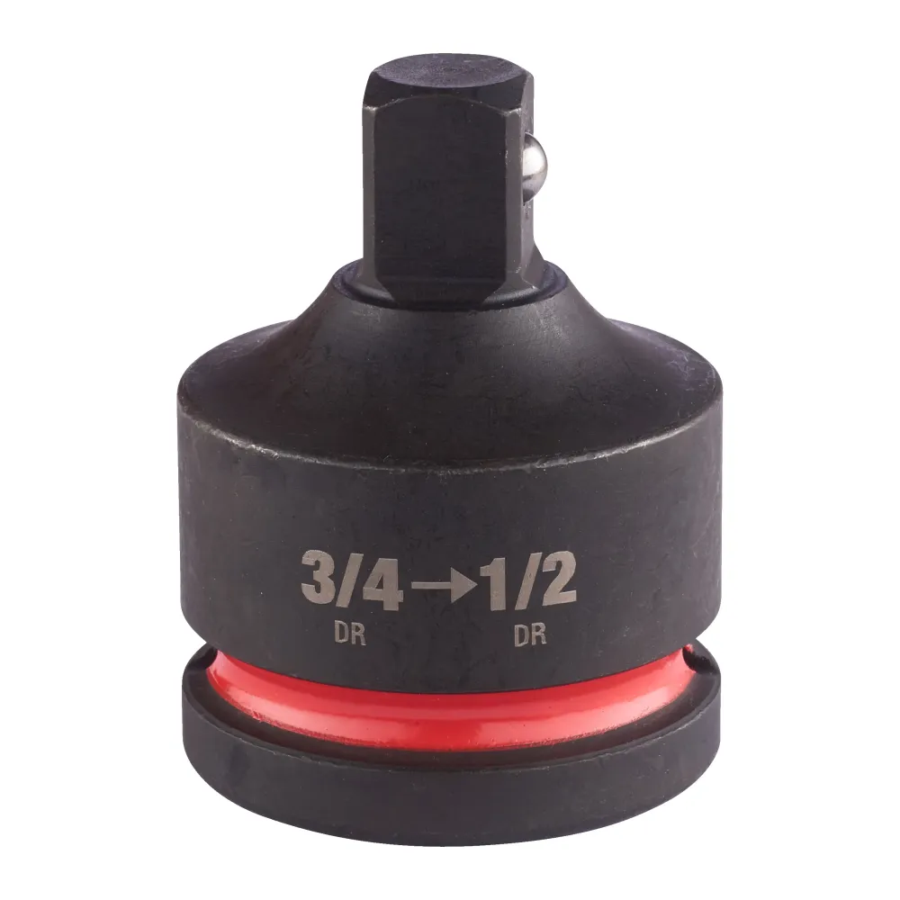 Milwaukee 3/4" adaptery/reduktorki udarowe II Adapter nasadki udarowej 3/4" do 1/2"-1 szt. 4932480405