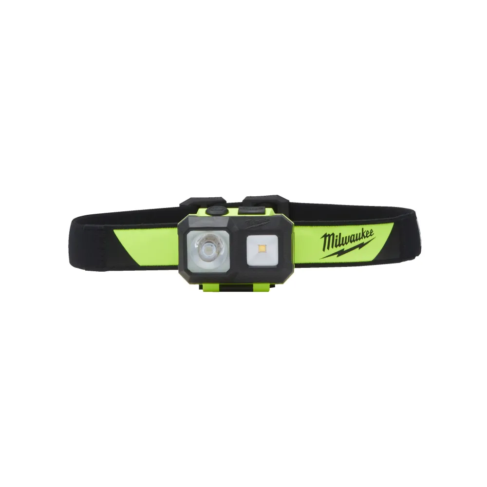 Milwaukee ISHL-LED Alkaliczna latarka-czołówka iskrobezpieczna 310Lm 4933478112