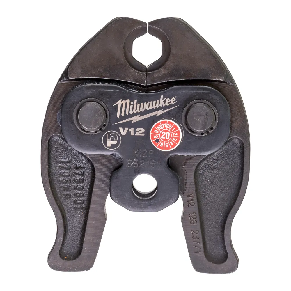 Milwaukee Press Jaws Szczęki J12 - V12 - 1 szt. 4932430260