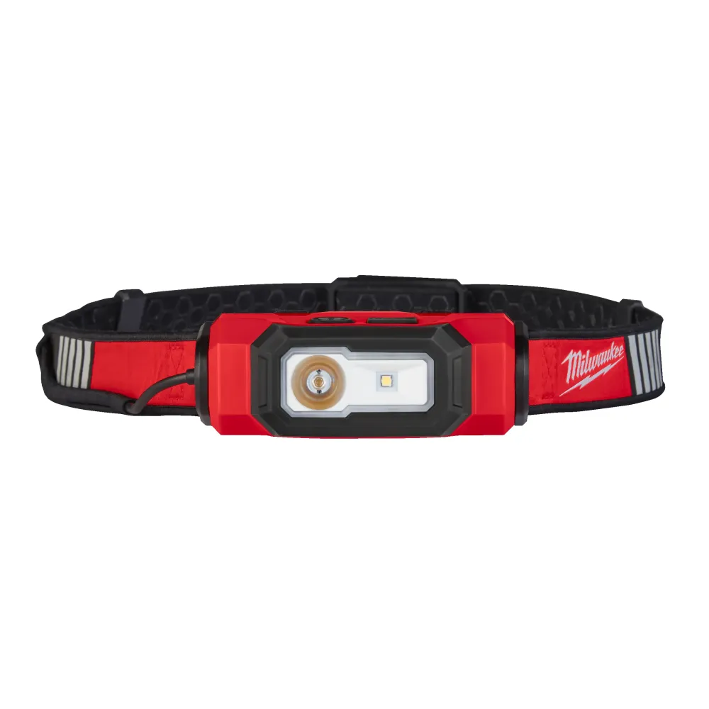 Milwaukee L4 HL-VIS-301 Akumulatorowa latarka-czołówka USB HI-VIS 4V + 3,0ah 4933479768