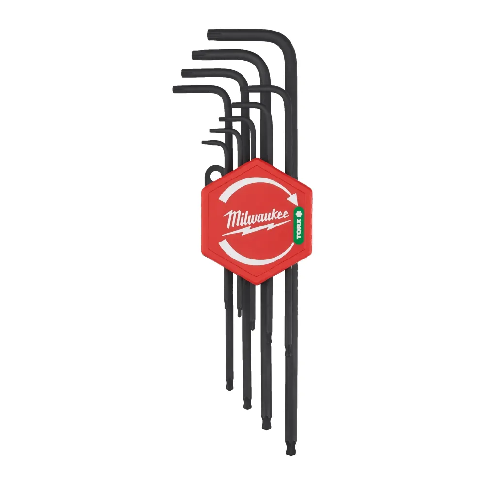 Milwaukee Zestaw kluczy Torx L-Form Zestaw kluczy Torx L-Form - 9 szt. 4932492693