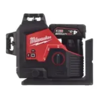 Milwaukee M12 3PL-401C Laser zielony 3-płaszczyznowy 360° 12V + 4,0ah + ładowarka w walizce 4933478102