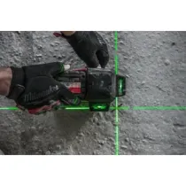 Milwaukee M12 3PL-401C Laser zielony 3-płaszczyznowy 360° 12V + 4,0ah + ładowarka w walizce 4933478102