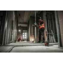 Milwaukee M12 3PL-401C Laser zielony 3-płaszczyznowy 360° 12V + 4,0ah + ładowarka w walizce 4933478102