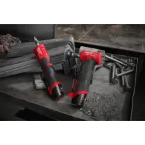 Milwaukee M12 FDGS-422B FUEL™ – trzpieniowa szlifierka prosta 12V z akumulatorami i ładowarką | SanPro.Net