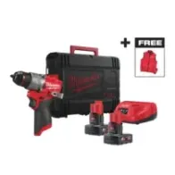 Milwaukee M12 FPD2MC-602X FUEL™ 12V 45Nm + 2×6,0Ah + gratis bezrękawnik | SanPro.Net