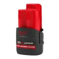 Milwaukee M12 HB2.5 HIGH OUTPUT Akumulator Li-Ion 12V 2.5Ah 493248016