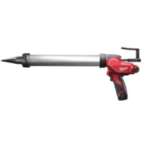 Milwaukee M12 PCG/600A-201B Subkompaktowy pistolet do klejenia z tubą 600 ml 12V + 2,0ah + ładowarka w torbie 4933441670