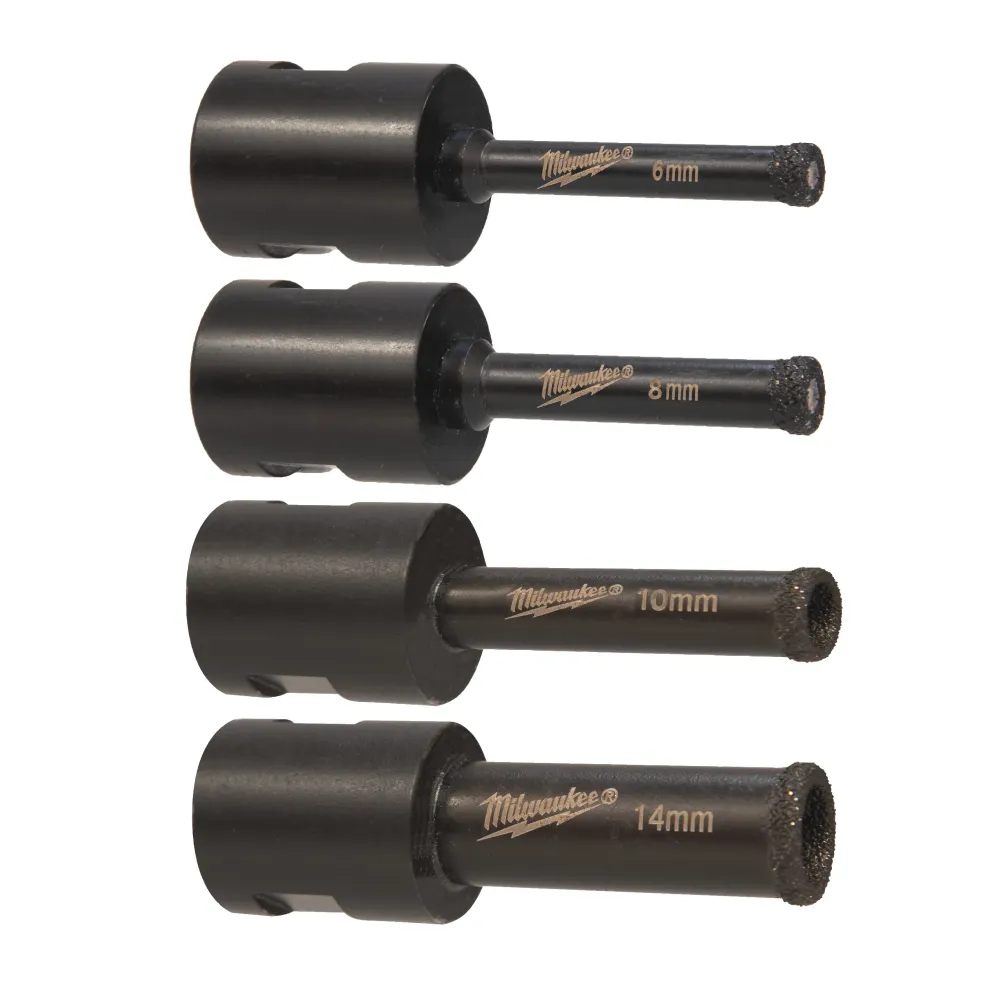 Milwaukee M14 Wiertarka diamentowa M14 Wiertarka diamentowa 4 szt. Zestaw 4932471863