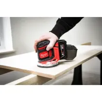 Milwaukee M18 BOS125-502B akumulatorowa Szlifierka Mimośrodowa 125 mm 18V w torbie +2x5,0ah + ładowarka 4933464229