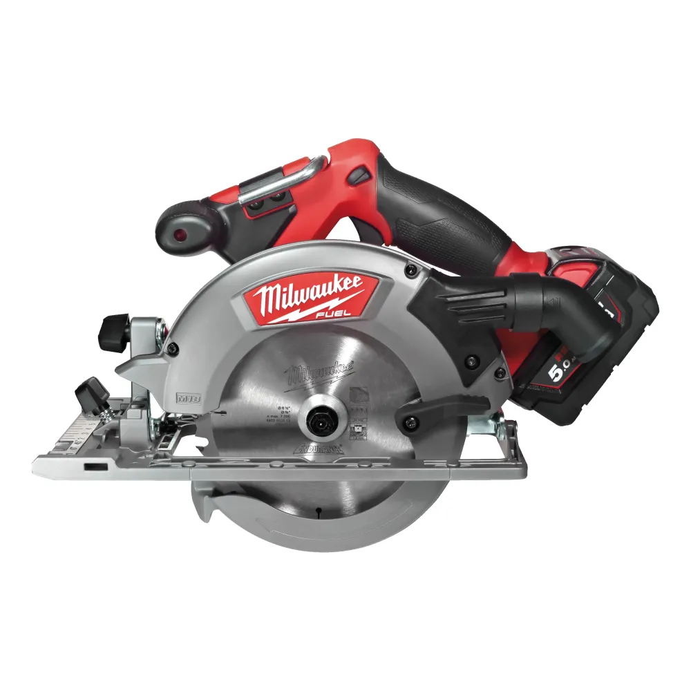 Milwaukee M18 CCS55-502X FUEL™ Akumulatorowa pilarka tarczowa 55mm 18V + 2x5,0ah + ładowarka 4933451376