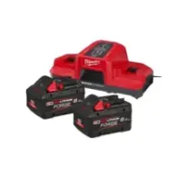 Milwaukee M18 FORGENRG-802DBSC - Zestaw Akumulatorów z Ładowarką