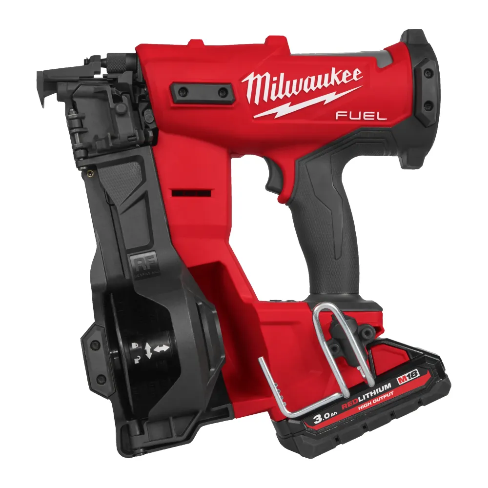 Milwaukee M18 FRCN45-202X FUEL™ - Zestaw Gwoździarka Bębnowa Dekarska