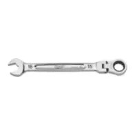 Milwaukee Klucz zapadkowy Maxbite Flex Head Klucz zapadkowy Maxbite Flex Head - metryczny - 15 mm 4932480188