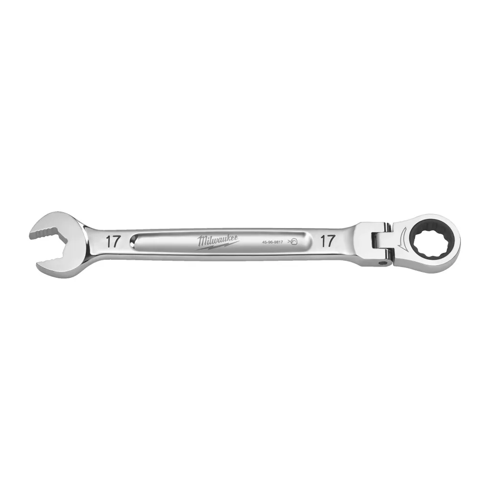 Milwaukee Klucz zapadkowy Maxbite Flex Head Klucz zapadkowy Maxbite Flex Head - metryczny - 17 mm 4932480190