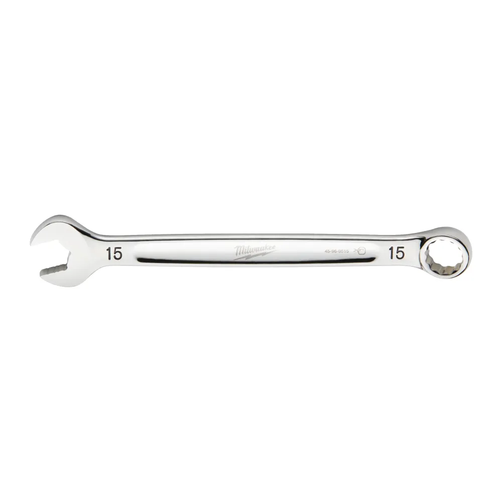 Milwaukee Maxbite Spanner Klucz płasko-oczkowy metryczny Maxbite 15 mm - 1 szt. 4932471523