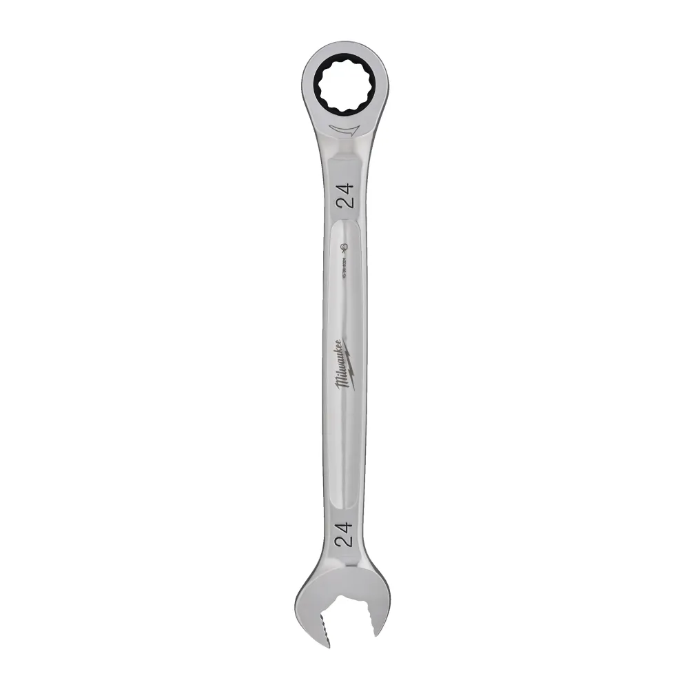 Milwaukee Klucz zapadkowy Maxbite Klucz płasko-oczkowy metryczny zapadkowy Maxbite - 24 mm 4932480211