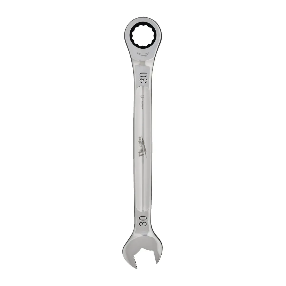 Milwaukee Klucz zapadkowy Maxbite Klucz płasko-oczkowy metryczny zapadkowy Maxbite - 30 mm 4932480214