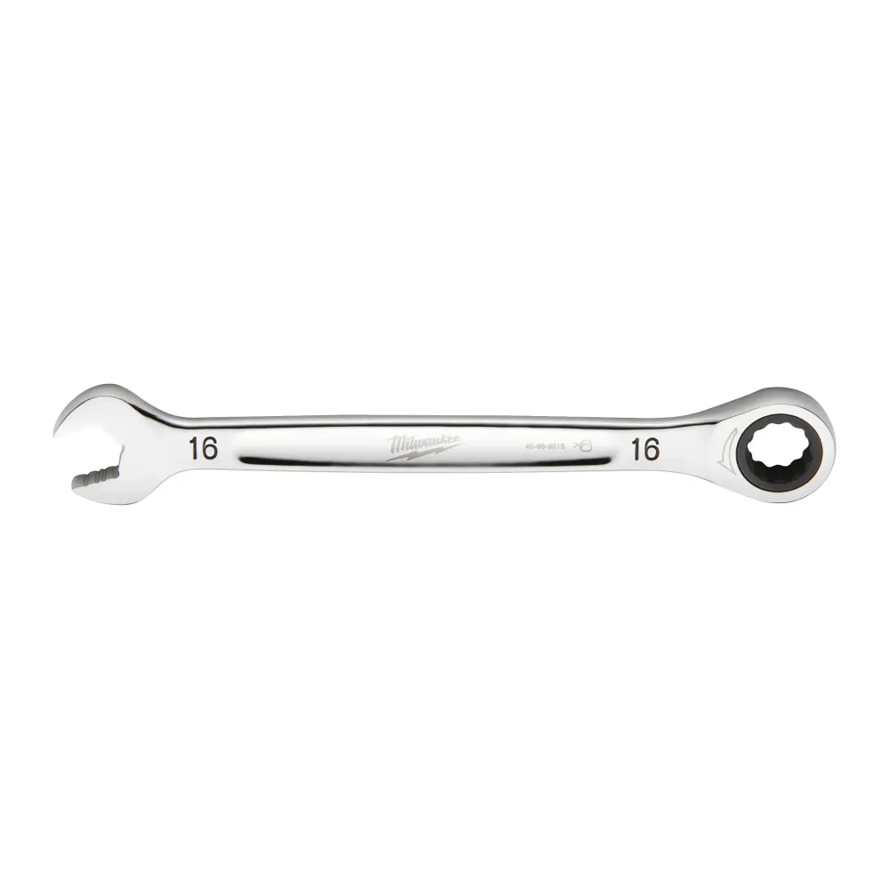 Milwaukee Maxbite Klucz grzechotkowy Maxbite Klucz płasko-oczkowy metryczny 16 mm - 1 szt. 4932471509