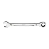 Milwaukee Maxbite Klucz grzechotkowy Maxbite Klucz płasko-oczkowy metryczny grzechotkowy 19 mm - 1 szt. 4932471512