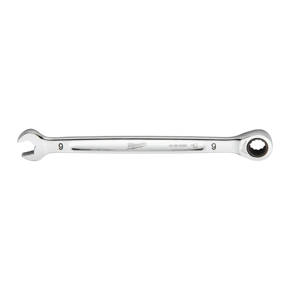 Milwaukee Maxbite Klucz grzechotkowy Maxbite Klucz płasko-oczkowy metryczny 9 mm - 1 szt. 4932471502