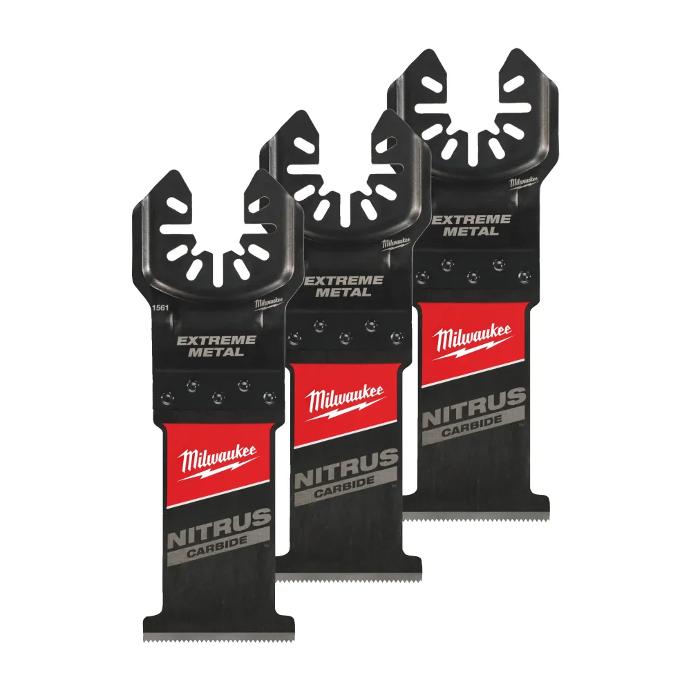 Milwaukee Ostrza metalowe Open-Lok ​​Ostrze zanurzeniowe metalowe Nit.Carbide 35mm - 3 szt. 48851563
