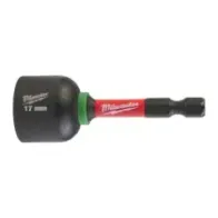 Milwaukee SHOCKWAVE™ Klucze nasadowe Klucz nasadowy Mag ShW HEX17 x 65 mm - 1 szt. 4932492444