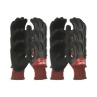 Milwaukee Zestaw rękawic Winter Cut C Rękawice zimowe Cut C - 8/M - 12 szt. 4932471610