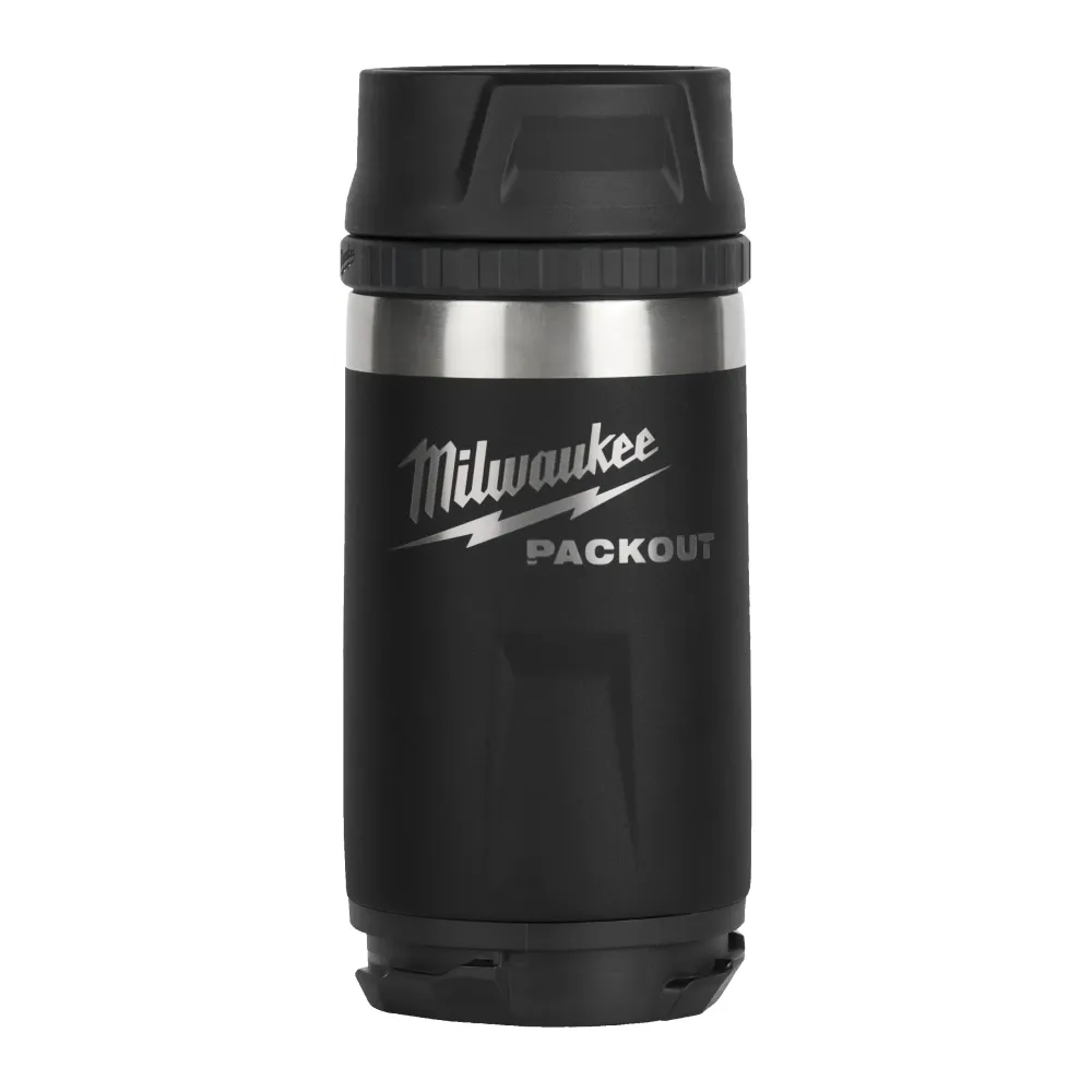 Milwaukee Packout Bottles Sip Lid Butelka Packout 355 ml Sip Lid Czarna 4932498978
