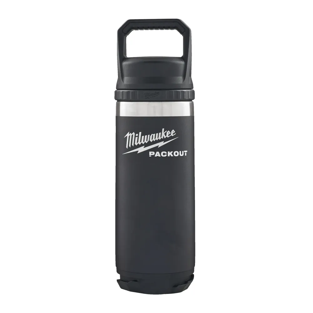 Milwaukee Packout Bottles Chug Lid Butelka Packout 532 ml Chug Lid Czarna 4932493992