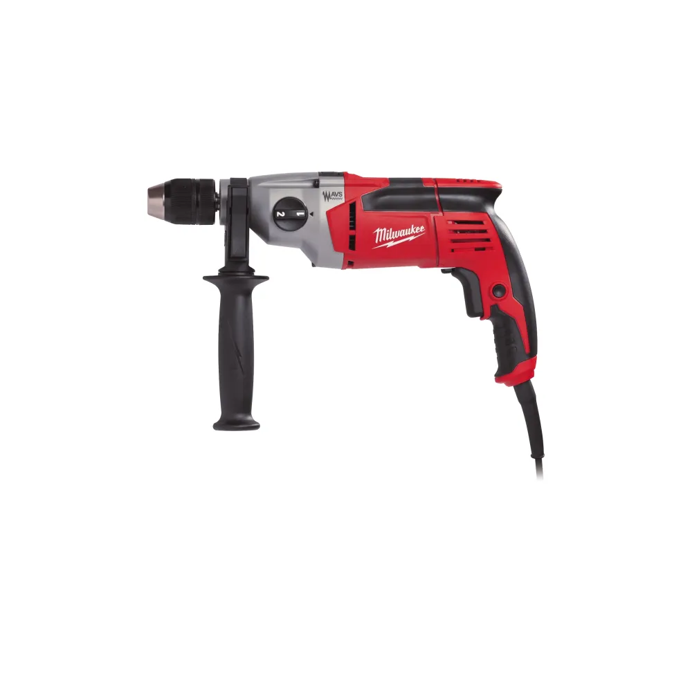 Milwaukee PD2E 24R 2-biegowa wiertarka udarowa 1020W w walizce | SanPro.Net