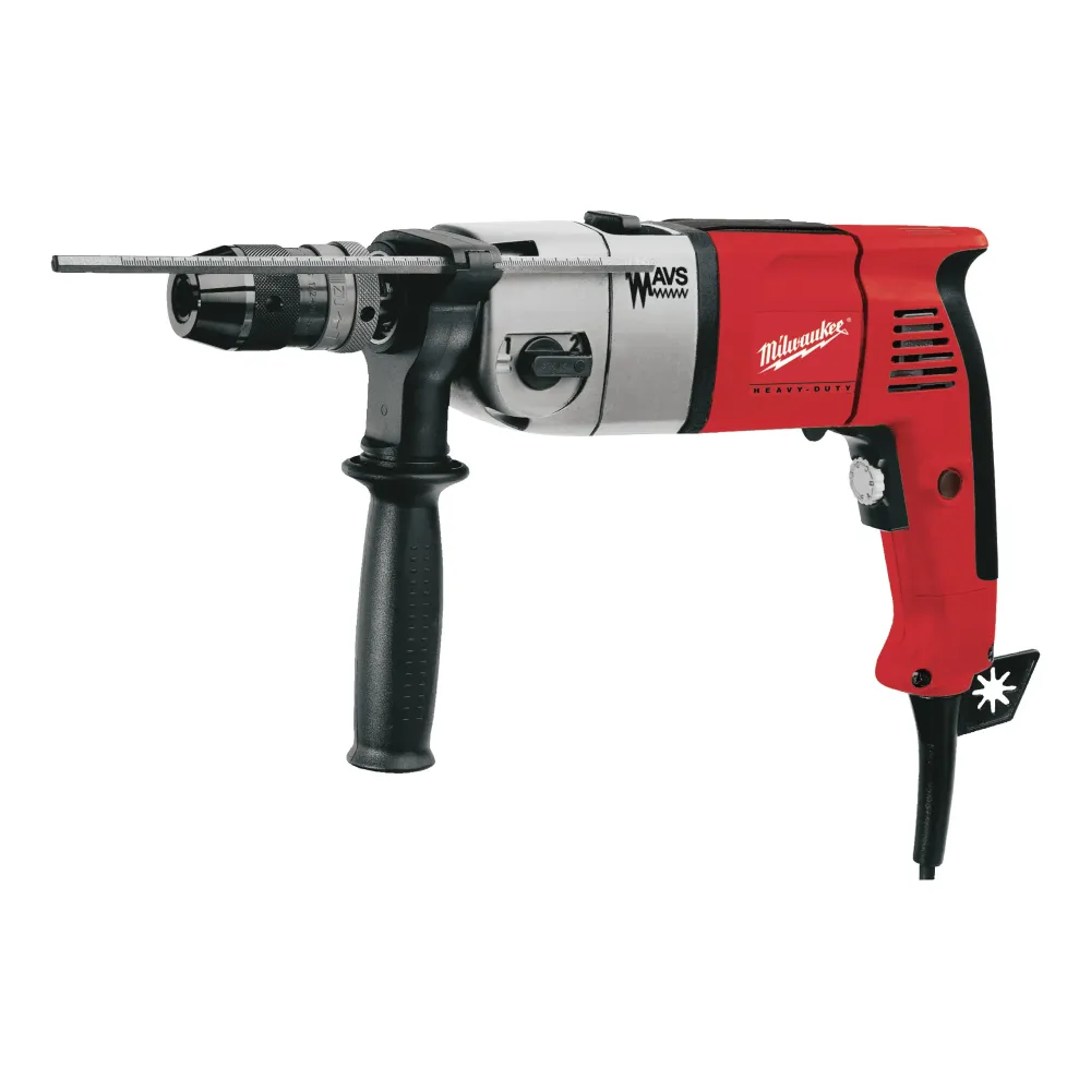 Milwaukee PD2E 24 RS – 2-biegowa wiertarka udarowa 1010W w walizce | SanPro.Net