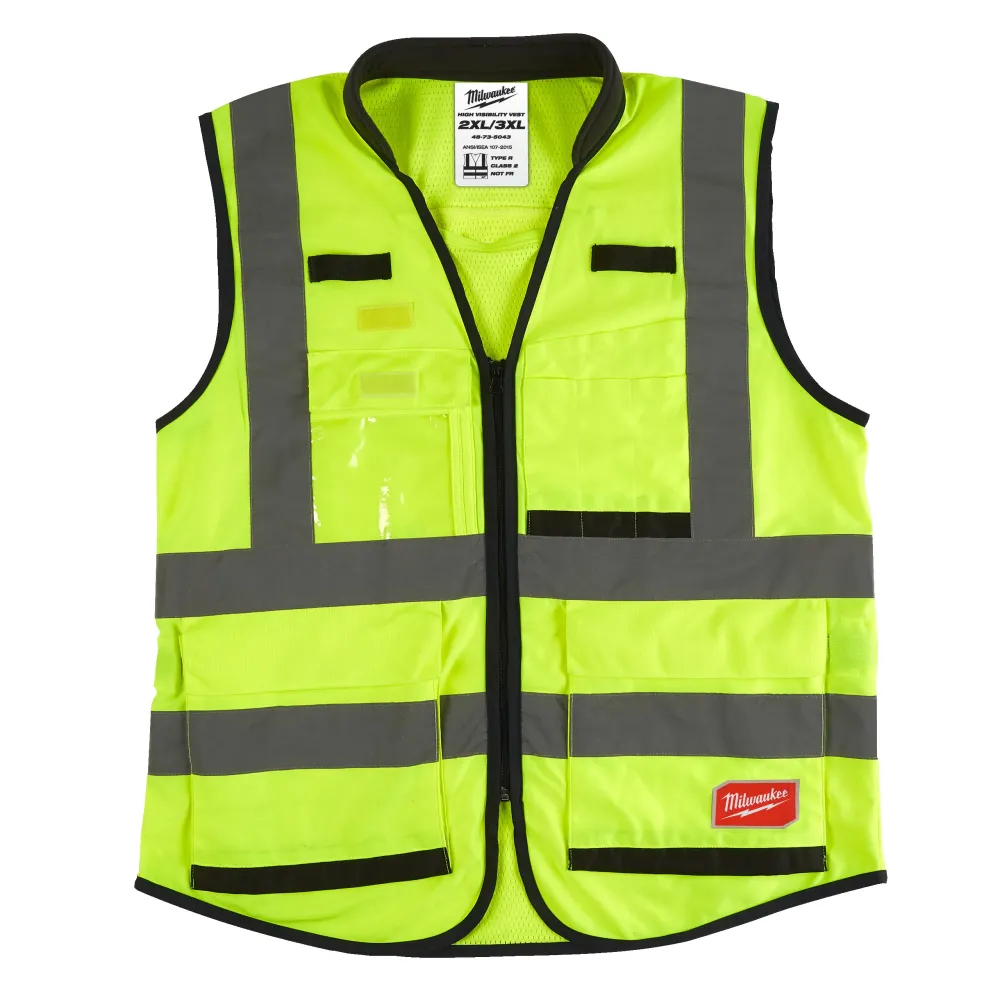 Milwaukee Kamizelka odblaskowa Premium Kamizelka odblaskowa Premium Żółta - 2XL/3XL 4932471897