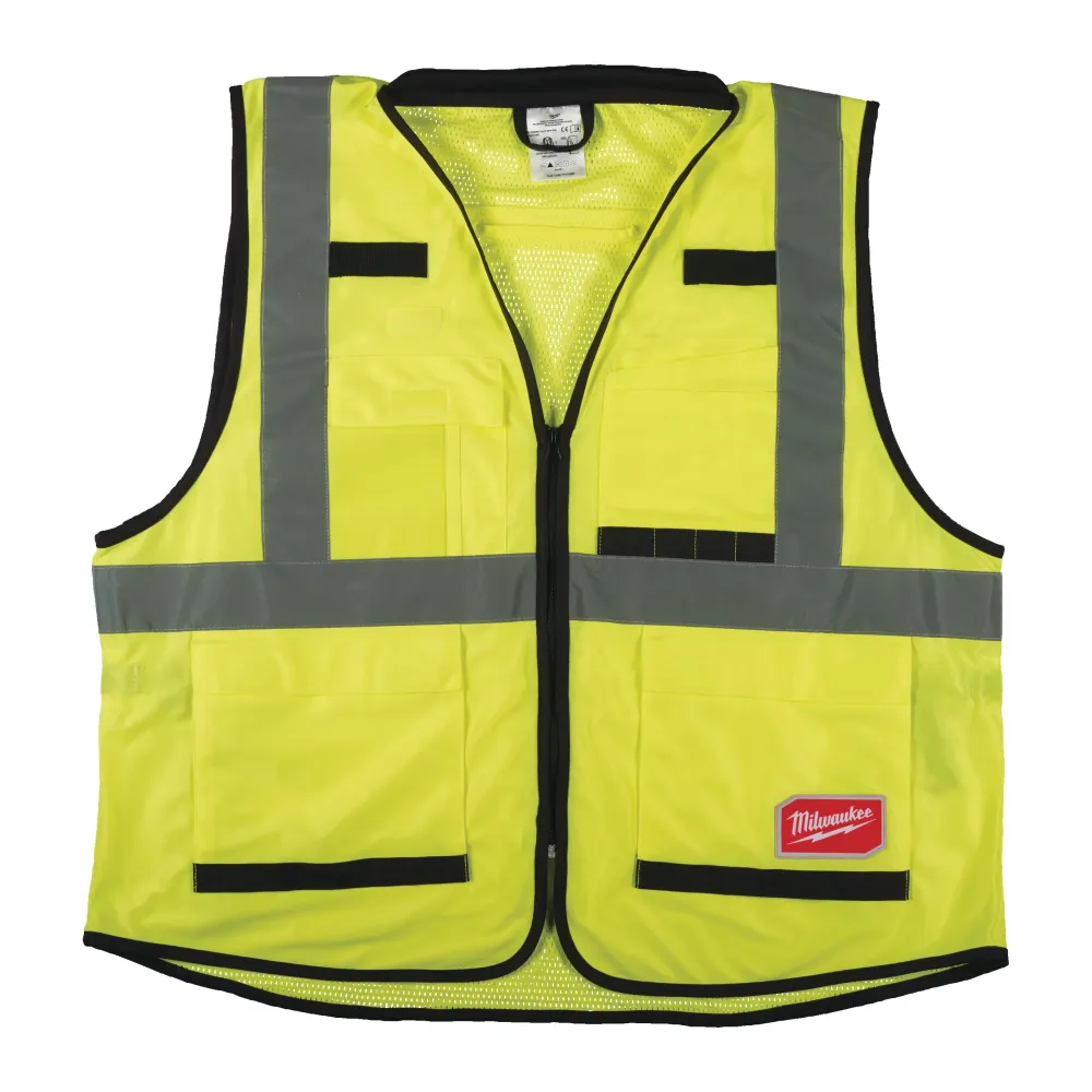 Milwaukee Kamizelka odblaskowa Premium Kamizelka odblaskowa Premium Żółta - S/M 4932471895