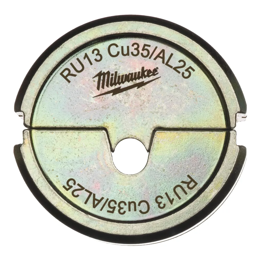Milwaukee Matryce zaciskowe RU RU13 Cu35/AL25 - 1 szt. 4932459484