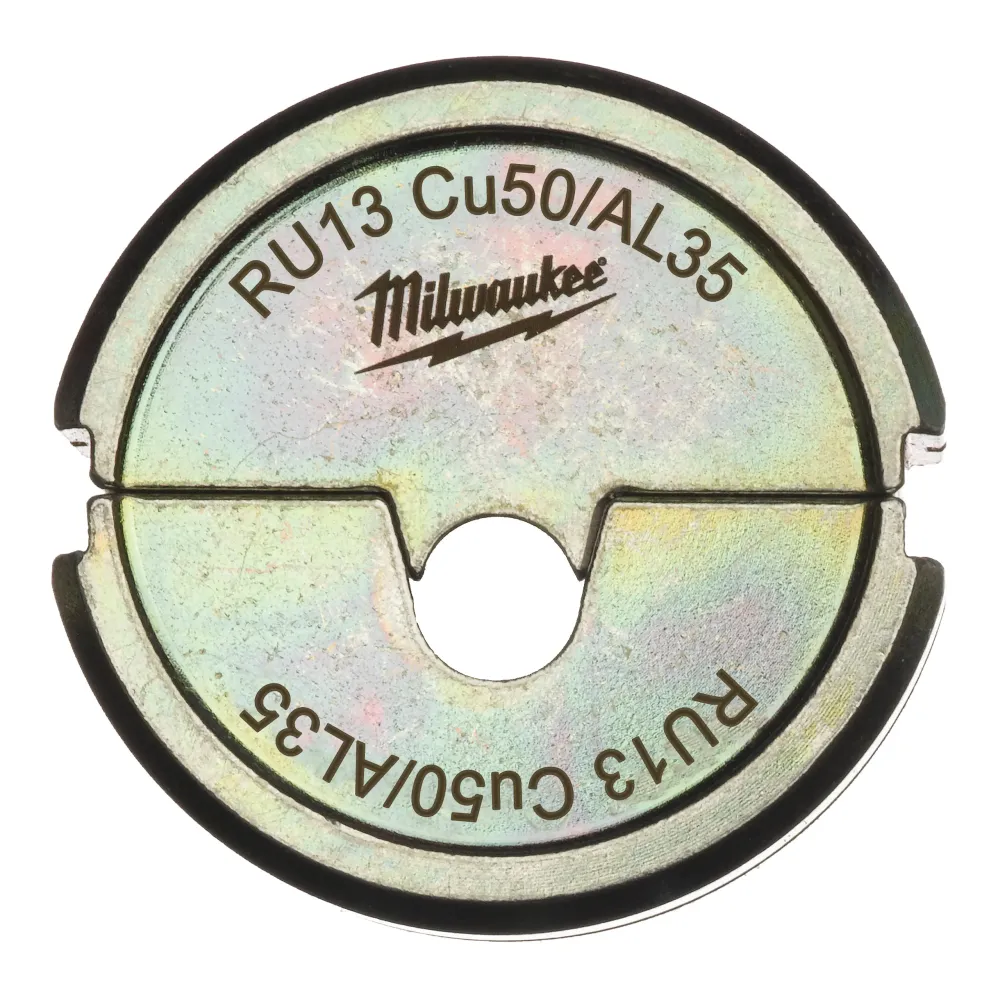 Milwaukee Matryce zaciskowe RU RU13 Cu50/AL35 - 1 szt. 4932459485