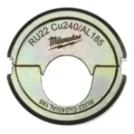 Milwaukee Matryce zaciskowe RU RU22 Cu240/AL185 - 1 szt. 4932451788