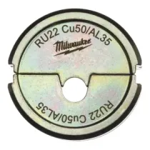 Milwaukee Matryce zaciskowe RU RU22 Cu50/AL35 - 1 szt. 4932451782