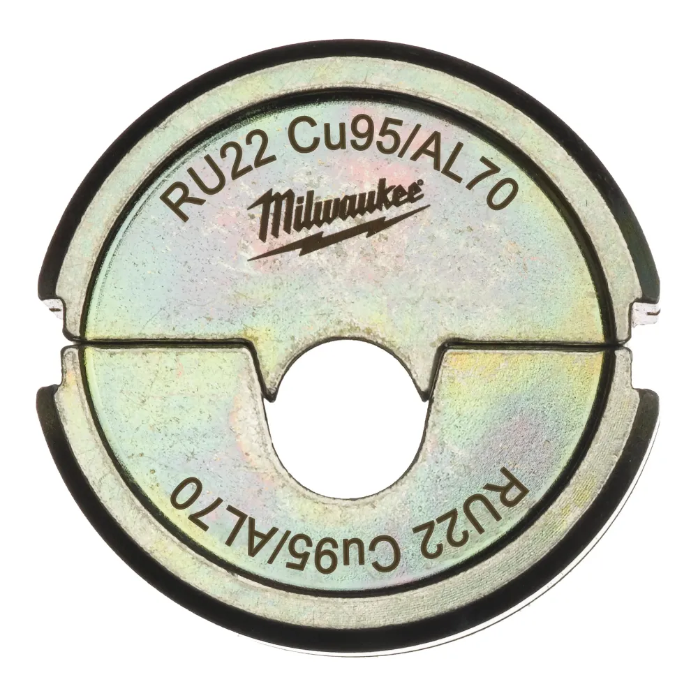Milwaukee Matryce zaciskowe RU RU22 Cu95/AL70 - 1 szt. 4932451784