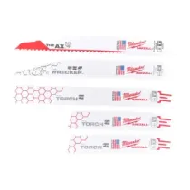 Milwaukee Zestawy ostrzy Sawzall Zestaw ostrzy SAWZALL - 5 szt. 49222205